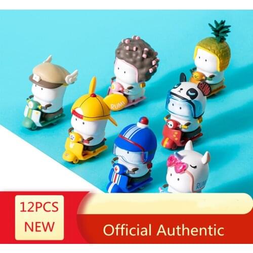 12PCS MINISO Blind Box Action Figure Newest Explosive Ornaments Cute Planet Genuine Mini Doll Toy Home Furnishings Gift