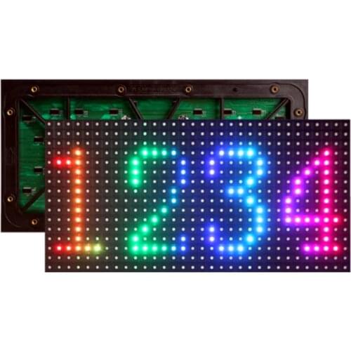 LED Display Panel Outdoor P8 SMD RGB Full Color HUB75 256*128mm 32*16Pixel High Brightness LED Matrix Module
