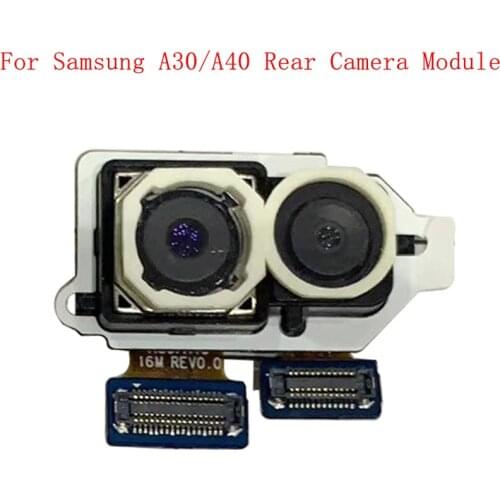 Back Rear Front Camera Flex Cable For Samsung A30 A40 A305F A405F Main Big Small Camera Module Repair Parts