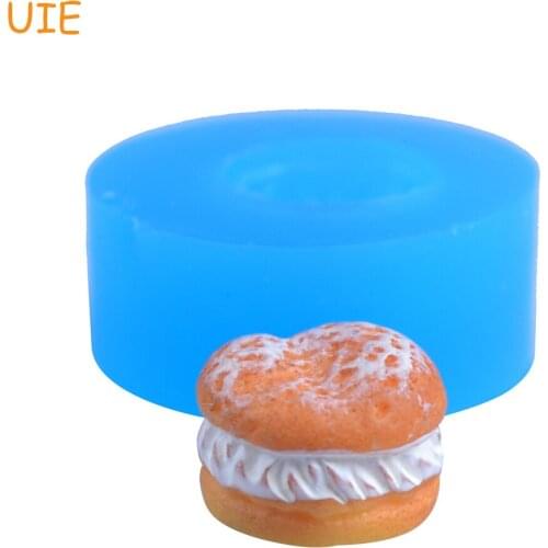 GYL415U 15.5mm Miniature Bun Silicone Mold - Cake Flexible Mold Sugarcraft, Candy Making, Resin Molds, Bread Mold