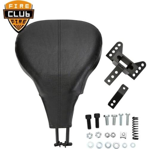 Leather Seat Adjustable Driver Rider Backrest Back Rest For Harley Street Electra Road Glide King Touring FLHR T X Back Rest