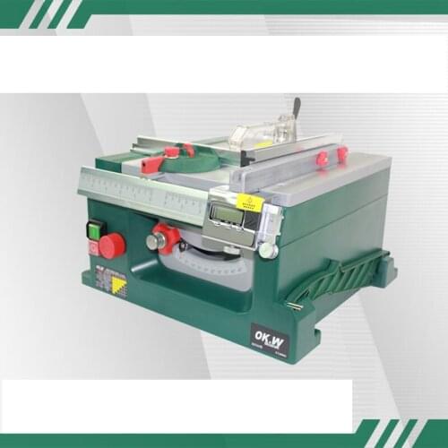 Multifunctional woodworking chainsaw household mini table saw DIY sliding table saw small cutting machine precision sawing