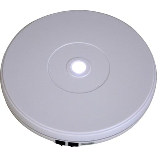 Remote Control Motorized Rotary Mute Display Stand Turntable w/ Lights 10kg