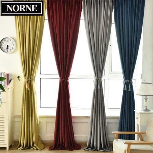 NORNE Curtains In The Living Room On The Window