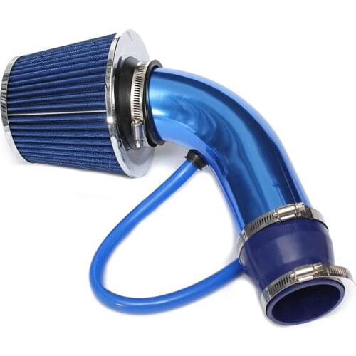 New Washable Dustproof Car Cold Air Intake Pipe Induction Tube Filter Auto Accessory
