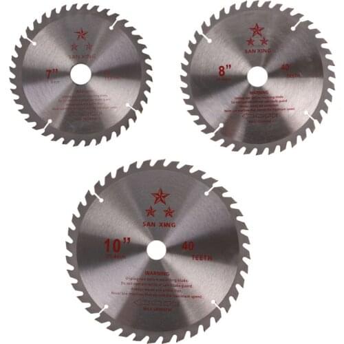 7"/8''/10'' 40T Teeth Carbide Tip Saw Blade For Brush Cutter Trimmer Bore Diameter 25.4mm