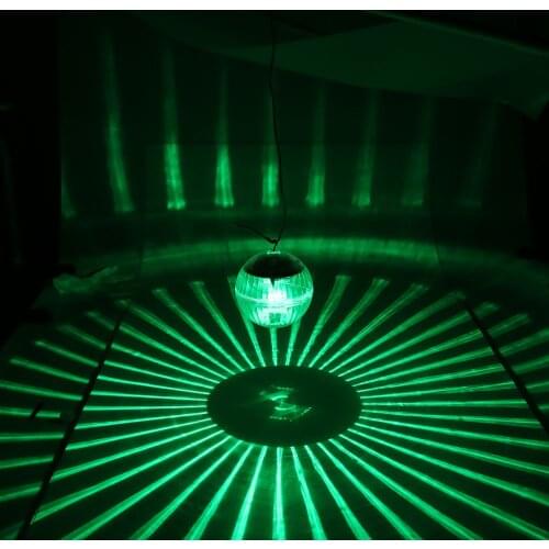 Underwater Light Swimming Pool Led Light Waterproof 7 Color RGB Changing LED Floating Lights Solar Powered Fishing Pond Light