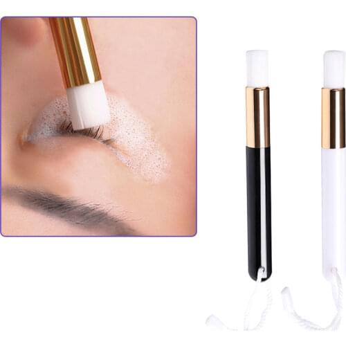 Professional eyelash cleaning brush nose blackhead cleaning brush cleaner eyelash extension liquid cleaning makeup tool