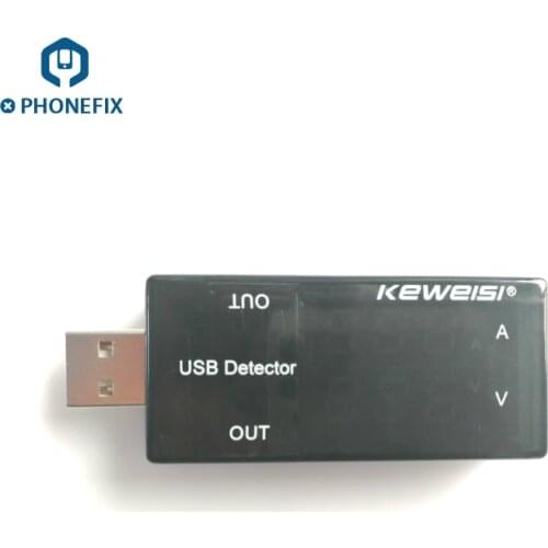 PHONEFIX Dual Out Voltage Current USB Tester Detector for Mobile Phone USB Charger USB Doctor Current Voltage Tester
