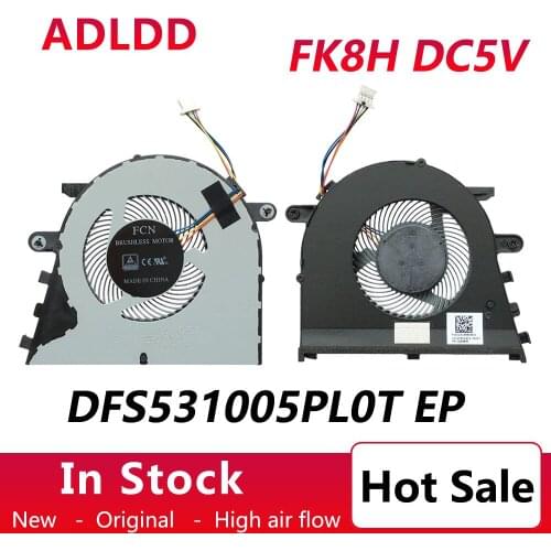 FCN FK8H 023.100B0.0001 DFS531005PL0T For Lenovo V330-15 V330-15ISK V130-15 V530 V330-15IKB Cpu Cooling Fan