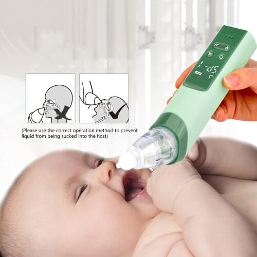 Baby Nasal Aspirator Adjustable Suction Nose Cleaner Newborn Infantil Safety Sanitation Nasal Dischenge Suck Blackheads