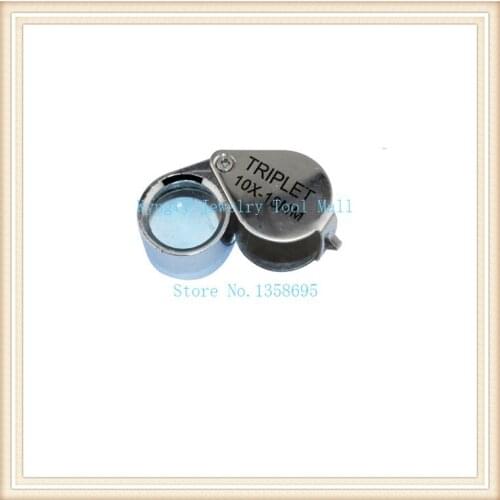 Diy jewellery 10x21mm triplet loupe triplet lens magnifying loupes