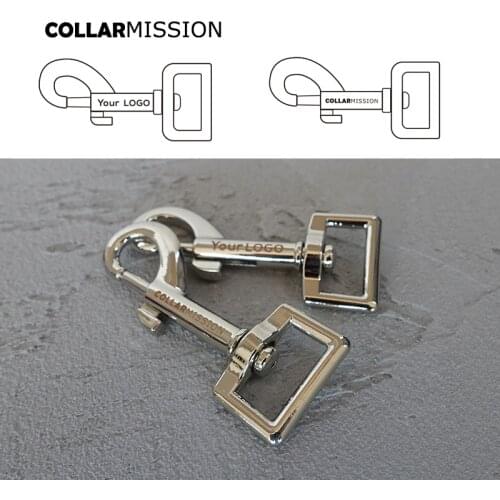 Engraved buckle, We provide laser engraving service customize LOGO 20mm silver PK20Y