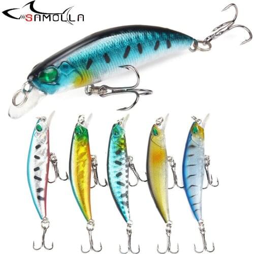 Fishing Lures 2019 Minnow Sinking Weights 4g Bass Lure Saltwater Lures Articulos De Pesca Isca Artificial Fake Fish