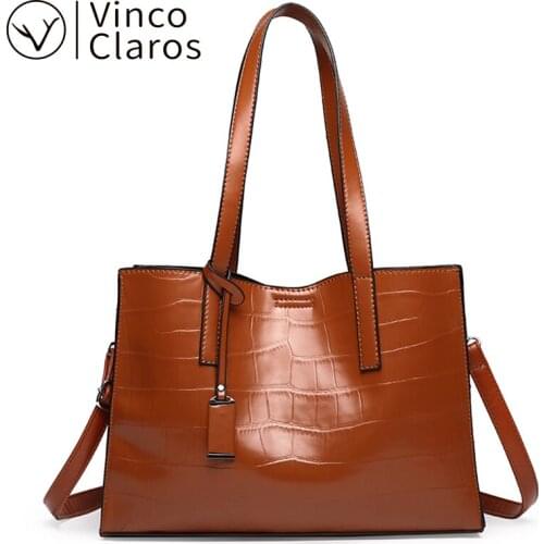 High Quality Leather Shoulder Bag Large Capacity Top-handler Bags for Women Purses and Handbags Luxury Designer Big Tote Bag Set