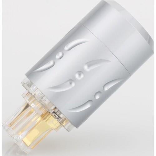 High Quality Viborg VF512G IEC Connector Gold Plated Audio Grade IEC Connector Gold-Plated IEC Connector