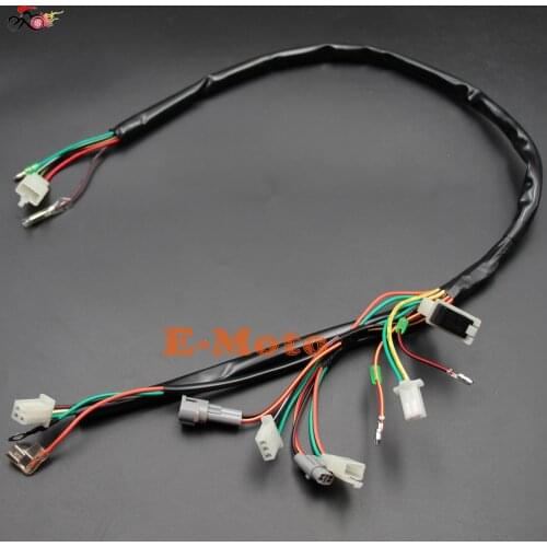 WIRE WIRELOOM HARNESS WIRING LOOM ASSEMBLY FOR YAMAHA PW50 PW 50 PEEWEE PIT BIKE new E-Moto