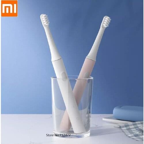 Youpin Mijia Sonic electric toothbrush T100 High frequency vibration Slim fur Deep Teeth Whitening Cleaner IPX7 Waterproof