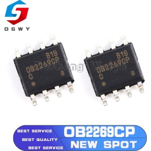 10Pcs/Lot OB2269CP 0B2269CP OB2269 SOP-8 New and Original IC
