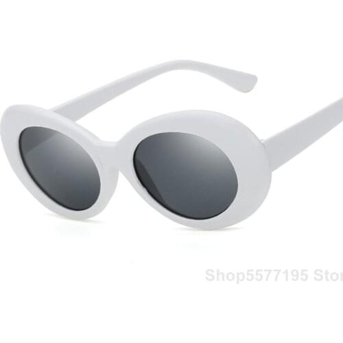 2020 Goggles Cobain Round Sunglasses For Women Mirror Glasses Retro Female Male Sun Glasses UV400