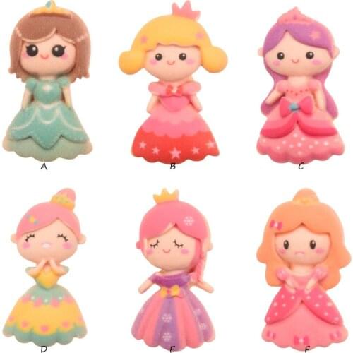 360PCS Fashion Girls Hair Accessories Resin Princess Crafts for Hair Bows Hairclip Center Headwear Accessories DIY Supplies