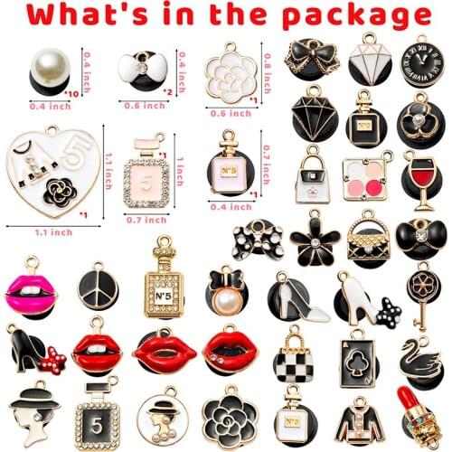 50Pcs Makeup Enamel Clog Shoes Charm Cartoon Decoration Cosmetics Beauty Birthday Party Gifts Accessories Treasure Toys for Kids