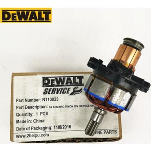 DeWALT DC18V Armature N110033 N268382 for DCF885 DCF885B DCF885L2 DCF885M2 DCF885C2 Motor Engine