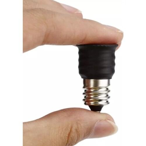 E10 To E14 Socket Changer Portable Heat-resistant Converter Screw Bulb Bases LED Light Lamp Adapter Bulb Holder Socket Changer
