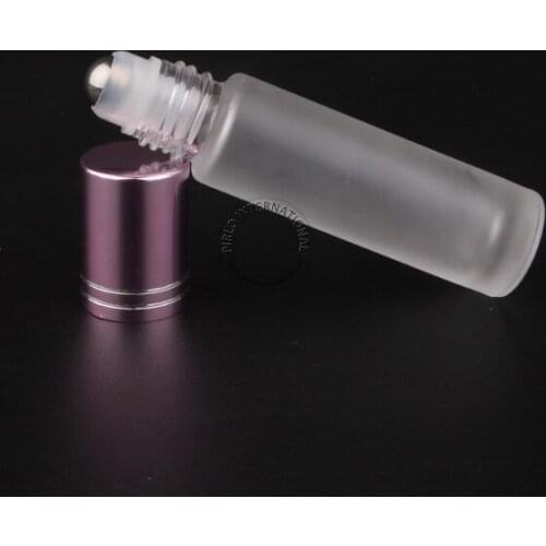 Free Shipping-20pcs x 10ml High Quality Empty Glass Roll-on Perfume Bottle 10cc Essential Oil Bottles Sample Display Glass Vials