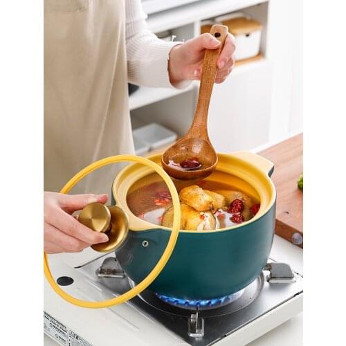 Clay Ceramic Home Pot Kitchen Hot Cooker Casserole Dish Pots And Pans Kitchen Cookware Ollas De Cocina Antiadherente Home Eg50tg