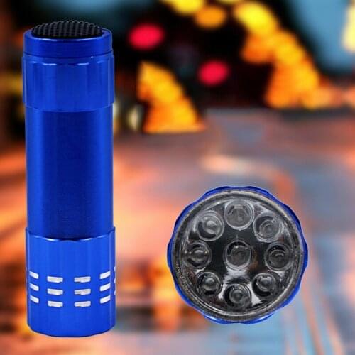 Mini UV Flashlight Ultra Violet Light With Handheld Zoom Function Money Detector Led Light Detector Inspection Banknote Tester