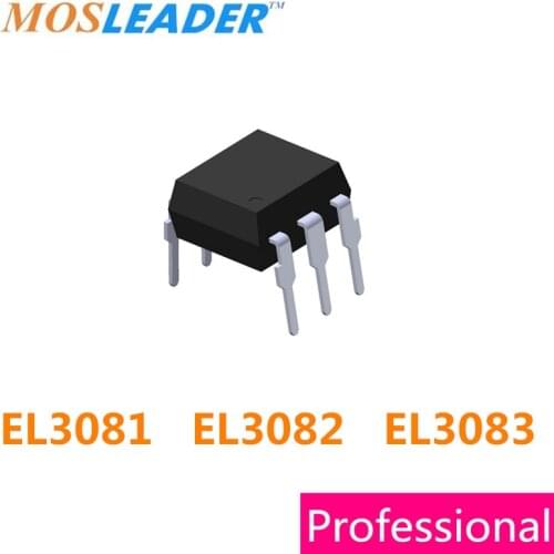 Mosleader DIP6 100PCS EL3081 EL3082 EL3083 3081 3082 3083 Original Bulk new Replace MOC3081 MOC3082 MOC3083 High quality