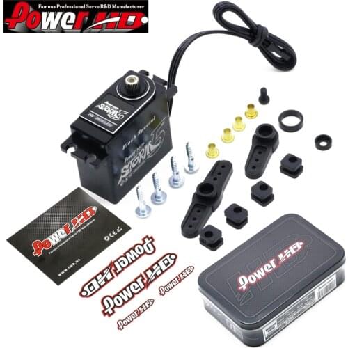 POWER HD STORM-5 6-7.4V High Torque Metal Gear Brushless Digital Servo Compatible With FUTABA JR SAVOX For RC Car Truck Toy