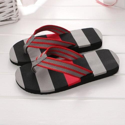 Brand Men Flip Flops Summer Beach Sandals Slippers Non-slip Mixed Colors Sandals Male Slipper Indoor Or Outdoor Flip Flops