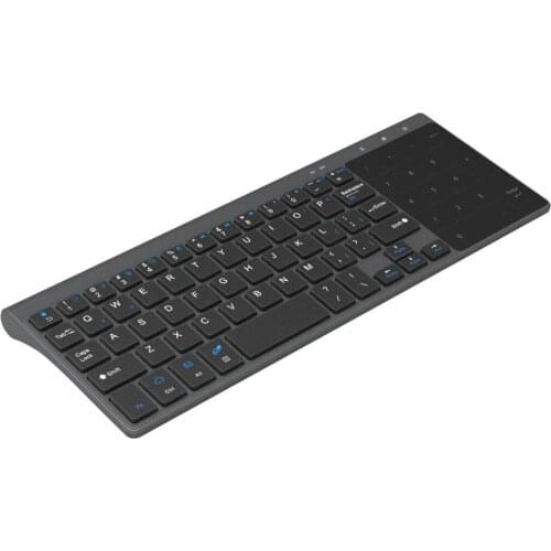 Portable Universal 2.4G Wireless Keyboard with Number Touchpad for Android Windows Desktop Laptop PC TV Box