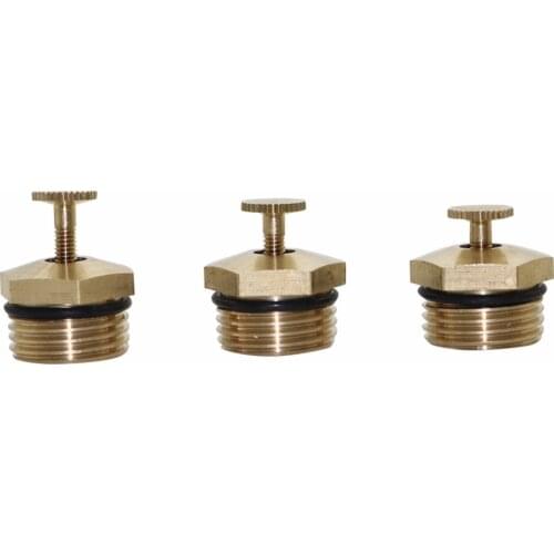 3 pcs 1/2" copper Male thread 360 degree adjustable atomizing nozzles garden agriculture, industry, lawn cooling sprayers