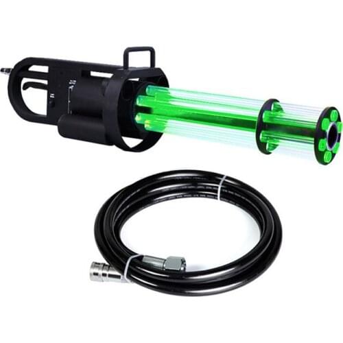 Stage Disco Co2 jet Machine Gatling Handhold Dj LED Co2 Gun for Wedding Party
