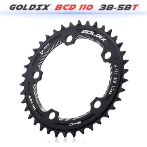 Road Bicylcle 110BCD Crank 50T 52T 54T 56T 58T Chainwheel Alloy Ultralight Climbing Power Chainring Plate Bicycle Parts