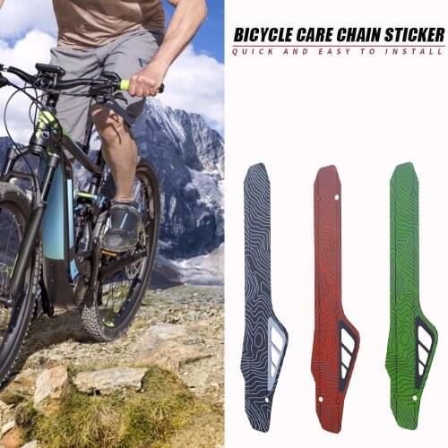 High Versatility PP Mountain Bicycle Frame Chain Protector Cycling Care Chain Posted Guards Bicycle Protective Gear Accessories