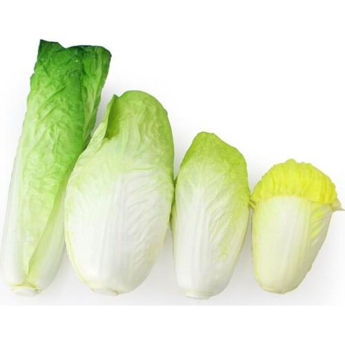 050 Simulation of cabbage baby vegetable fake vegetable model Chinese cabbage / Baby vegetable long leaf vegetables