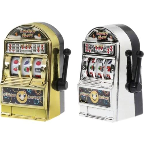 1pc Lucky Jackpot Mini Fruit Slot Machine Fun Birthday Gift Kids Educational Toy 2021 New