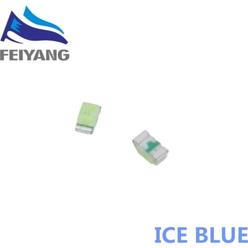 3000PCS 1005 0402 Ice Blue 0.01W Super Ultra Bright SMD LED Indication smd 0402 led clear blue 0402 diodes