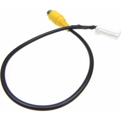 5pcs High Quality Parking Rear Camera Video Plug Reverse Convert Cables Adapter For Toyota Camry Panasonic Navigation DVD Hot