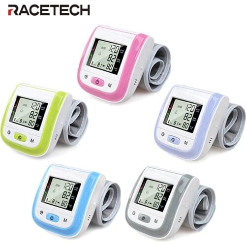 Automatic Wrist Tonometer Blood Pressure Meter Bp Machine Digital Tensiometer Toma Presion Medical Sphygmomanometer Tensiometro