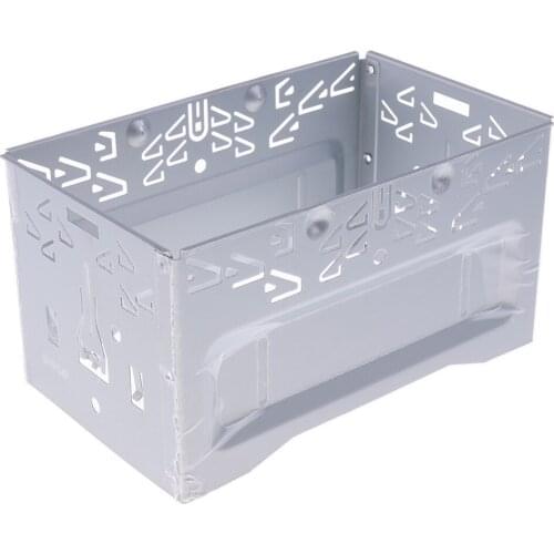 Car Stereo Audio Refitting ISO 2 DINs Installation Metal Cage Mount Bracket