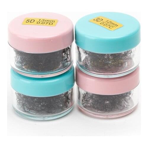 Seashine Russian Volume Jar With 400 Fans 3D-6D Eyelash Extension Mink Lash Premade Fans Natural Long Free Shipping