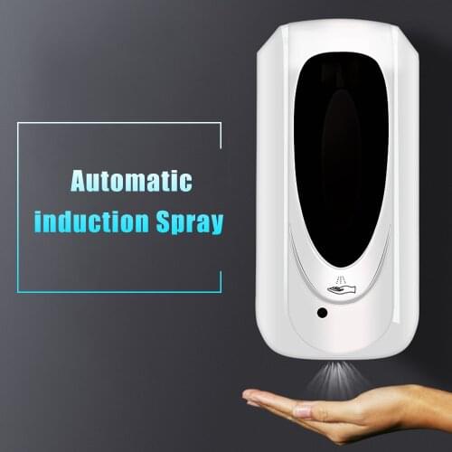 Fengjie Bathroom Touchles Liquid Soap Dispensers 1000ML Wall-mounted Automatic Sensor Hand Cleaner Induction Sprayer Machine