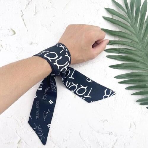 HQbts Bulletproof Youth Silk Scarf New Scarf Scarf Scarf Handle Scarf Bandage Bag