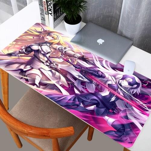 Fate/Grand Order Gaming Mouse Pad Computer Gamer Mousepad Large Game Rubber No-slip Mouse Mat Anime Big Mause Pad for PC Laptop