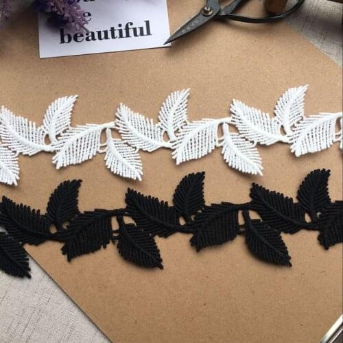 Exquisite feather milk silk water soluble lace handmade DIY clothing accessories collar collar skirt decorative accessories